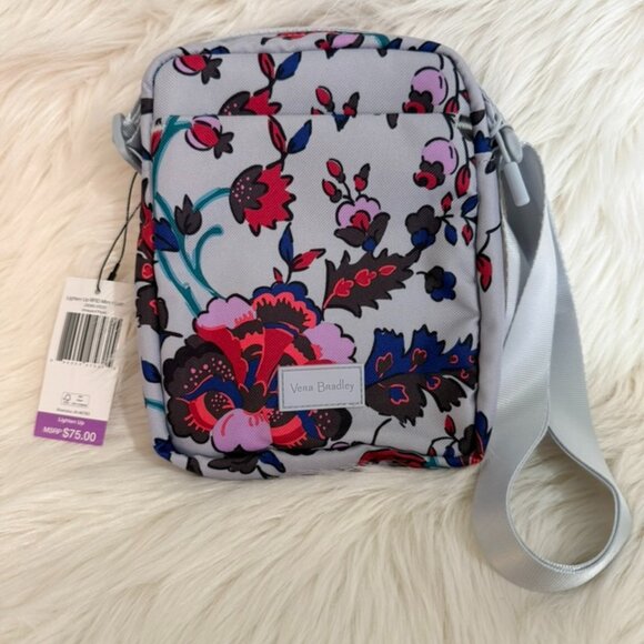 Vera Bradley Handbags - NWT Vera Bradley Lighten Up RFID Mini Hipster Crossbody - Vineyard Floral